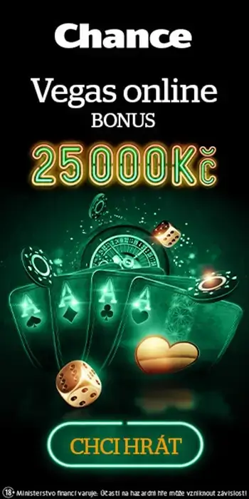 Chance - 25 000 Kč pro nové hráče